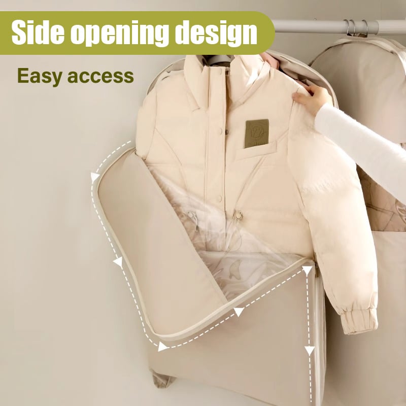 🔥New Hot Selling❤️‍🔥2025 Space Saving Hanging Garment Bag with Self Compression Zipper