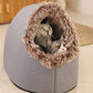 🐾Pet Plush Winter Cave Bed