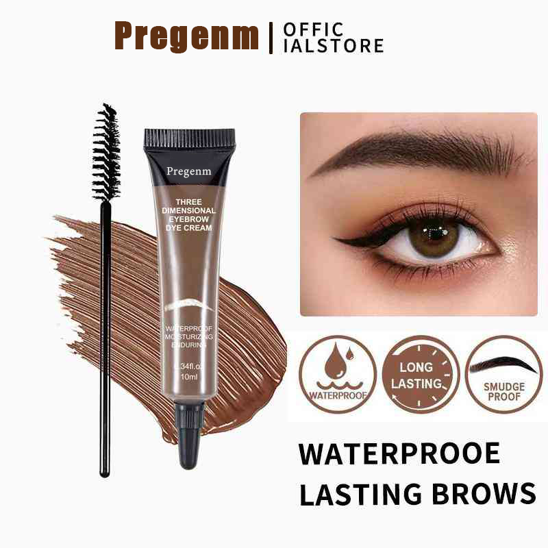 Vegan Brow Tint Kit – 16H Waterproof & Smudge-Proof Gel