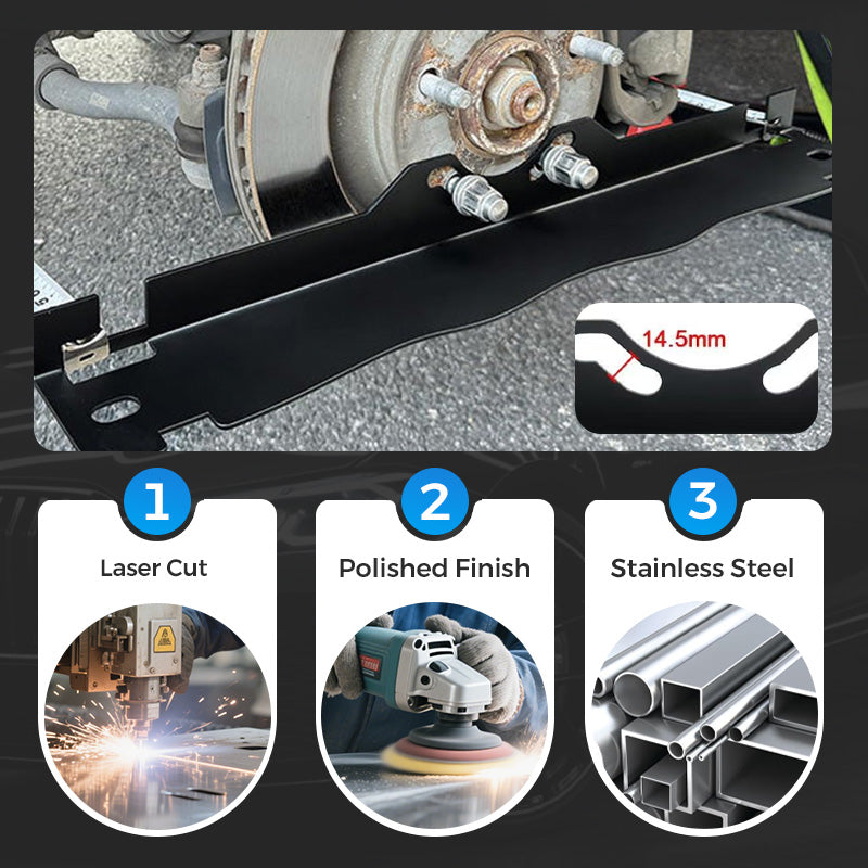 🔥2025 Hot Sale🔥Stainless Steel Wheel Alignment Tool Plate（50% OFF）