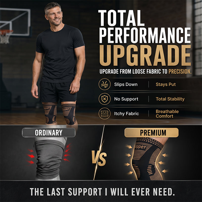 Full-Leg Compression Sleeve – Anti-Slip & Breathable Support