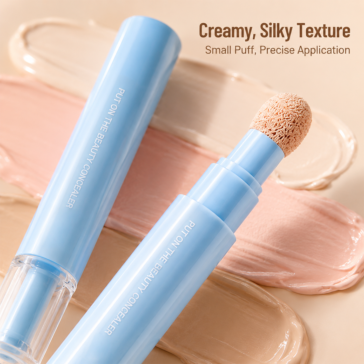 🔥Buy 1 Get 1 Free 24H Full-Coverage Concealer Pen – Lightweight & Blendable Formula