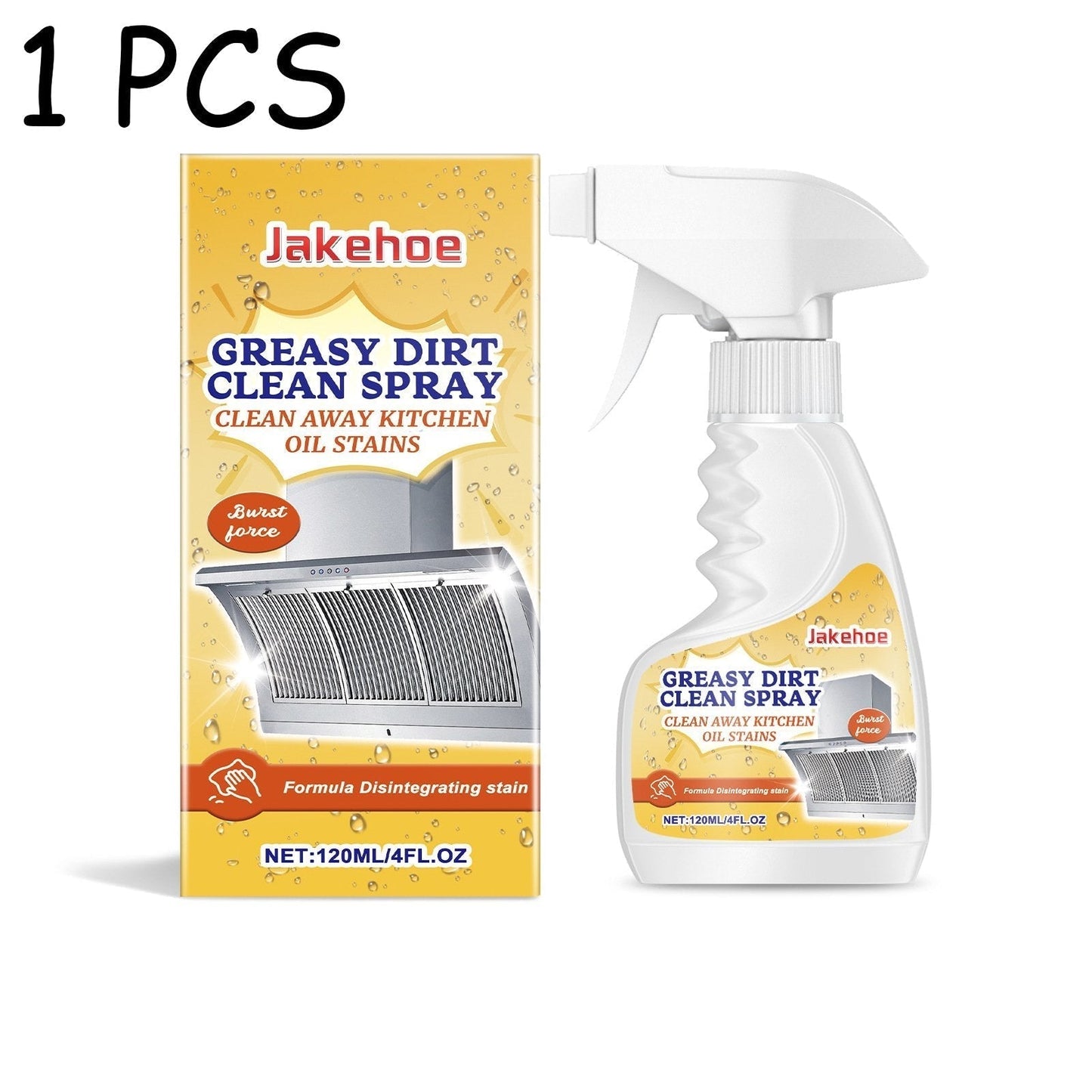 🎁LIMITED SALE BUY 2 GET 1 FREE!!✨Multi-Purpose Kitchen Heavy Oil Cleaner Spray🔥