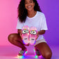 GlowDuck Slides👣Cute slippers with cartoon motifs that glow