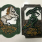 The Prancing Pony & The Green Dragon Pub Signs Set Handmade Bar Style -Lord of The Rings