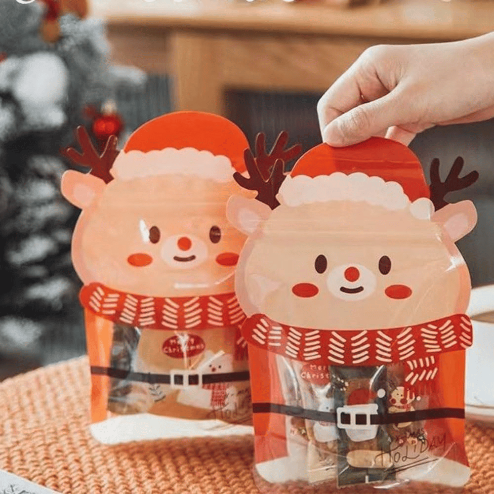 Keep Holiday Treats Fresh Instantly! Sealable Christmas Treat Bags