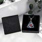 Wear Sacred Love Instantly! No-Tarnish Celtic Birthstone Necklace