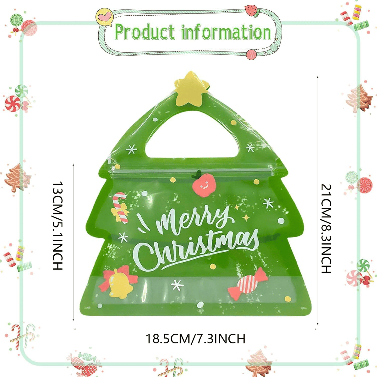 Keep Holiday Treats Fresh Instantly! Sealable Christmas Treat Bags