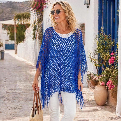 Summer Metallic Crochet Cover-Up – Lightweight, Flowy & Effortlessly Stylish summer outfit