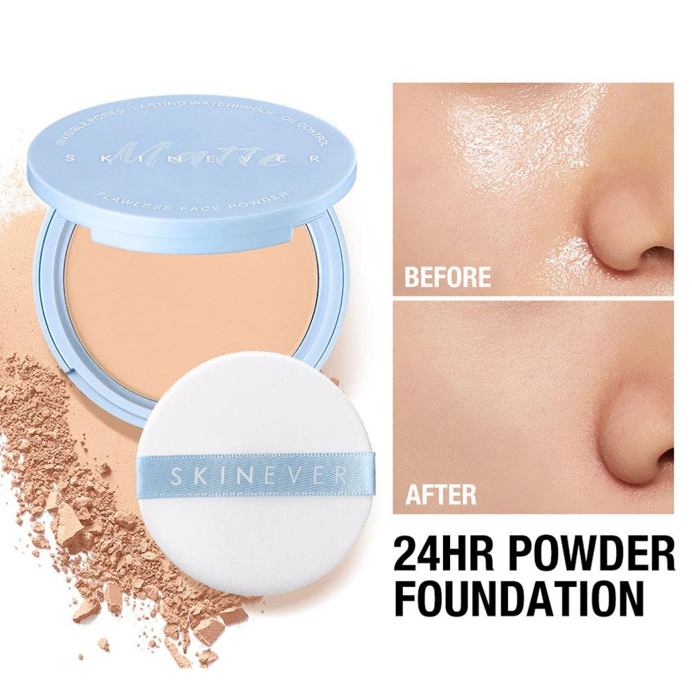 ✨ 50% OFF NOW! 🔥 Matte Pressed Powder – Oil Control, Waterproof