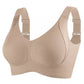 💕 Buy More Save More 💕 Subtle Striped Seamless Bra with W-Support – Comfort & Style!