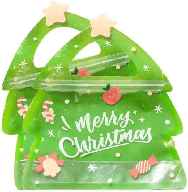 Keep Holiday Treats Fresh Instantly! Sealable Christmas Treat Bags