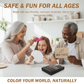 Color Hair Instantly! No-Stain 10-Piece Hair Chalk Set