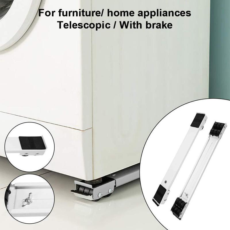 🥳2026 HOT SALE🥳💞50K+ SOLD!🛠️🛡️  Easy Move Roller Bracket – 300kg load, adjustable length & non‑slip mats. Move heavy furniture without scratching floors – save on costly floor repairs! 🪑💨