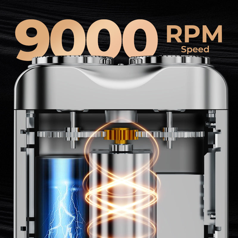 🔥2026 HOT SALE🔥Portable Rotary Dual Ring Electric Shaver