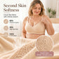 Buy 2 Get 1 Free 💗 Plus-Size Wirefree Bra – Ice Silk & Full Support