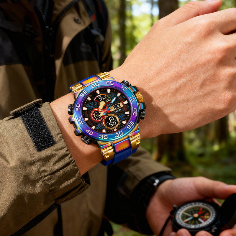 ⏳Time-Limited Special 60% OFF⏰MULTIFUNCTION LED WATCH - Waterproof & Digital Display, 7 Sports Modes with Sleep Monitor, Perfect for Outdoor and Daily Use 🌟🔋