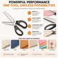 Serrated Sewing Scissors – Sharp, No Fray