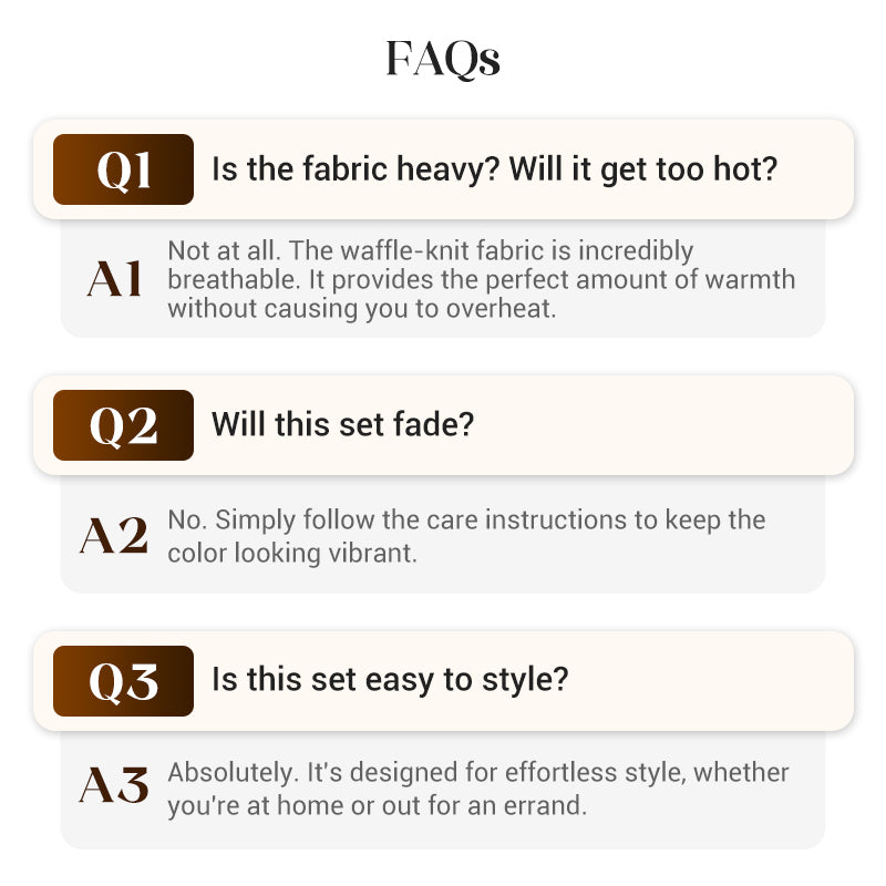 💥 Men’s Waffle Knit Sweatshirt & Straight-Leg Pants Set – Cozy, Breathable & Effortlessly Stylish 👕👖