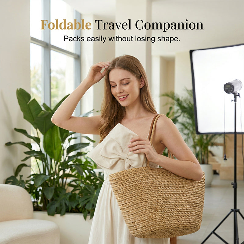 Limited stock ⏰️ Women's Bowknot Wide Brim Sun Protective Hat
