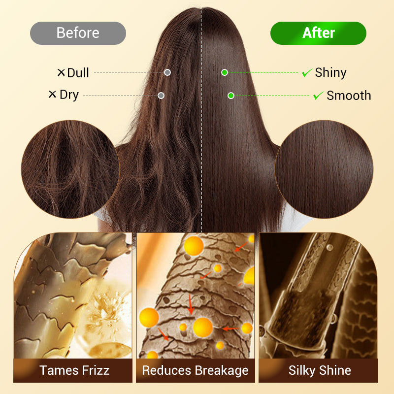 💥50%OFF|🔥Pure Natural Plant Extract💥Nurturing Herbal Hair Color