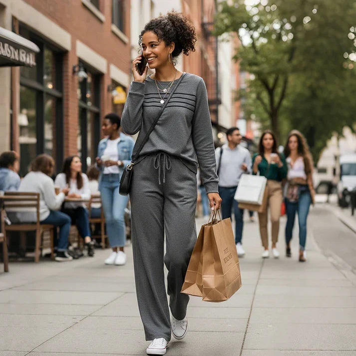 Look Put-Together Instantly! No-Fuss Cozy Lounge Set