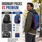 🏆 Last Day Special Price ! Foldable Waterproof Hiking Backpack – 7-Pocket & Ultra-Light Design