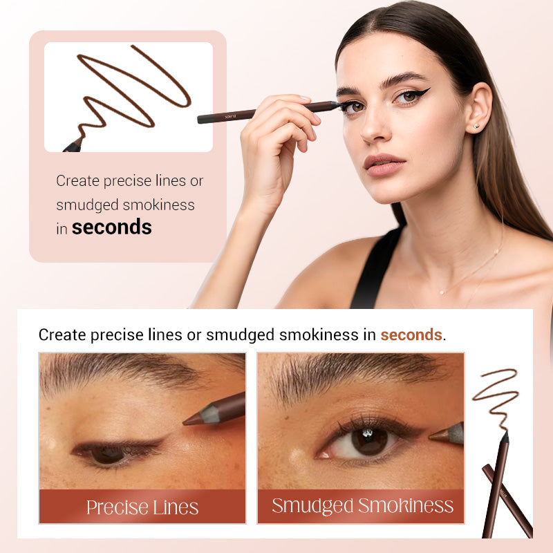 🎁Last Day Buy 1 Get 1 Free🌟24 HR Waterproof Eyeliner Duo Sharpenable Eye Pencil