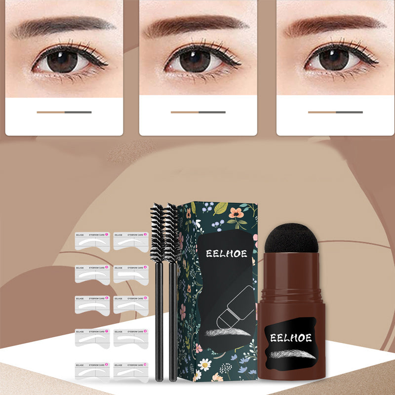 Shape Perfect Brows Instantly! Waterproof Eyebrow Stamp & Stencil Kit