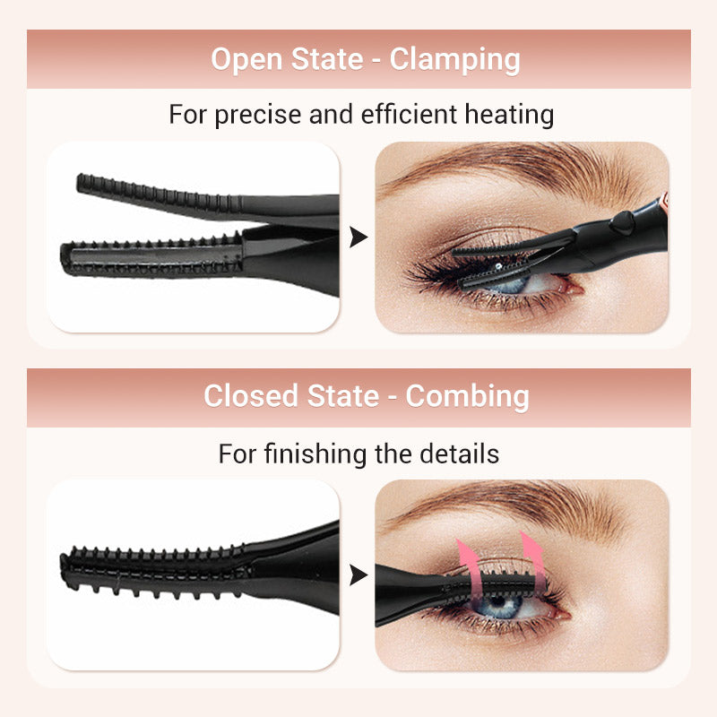 🔥 LIMITED-TIME 50% OFF! 💫 Heated Eyelash Curler – Long Lasting, Natural Lift, Gentle Use ✨