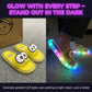GlowDuck Slides👣Cute slippers with cartoon motifs that glow