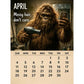 2027 Bigfoot Wall Calendar – Funny & Unique Gift Design