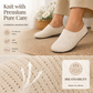 Breathable Knit Mules – Lightweight Slip-On & Cushioned Sole