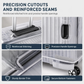 Protect Luggage Instantly! Clear PVC Suitcase Cover