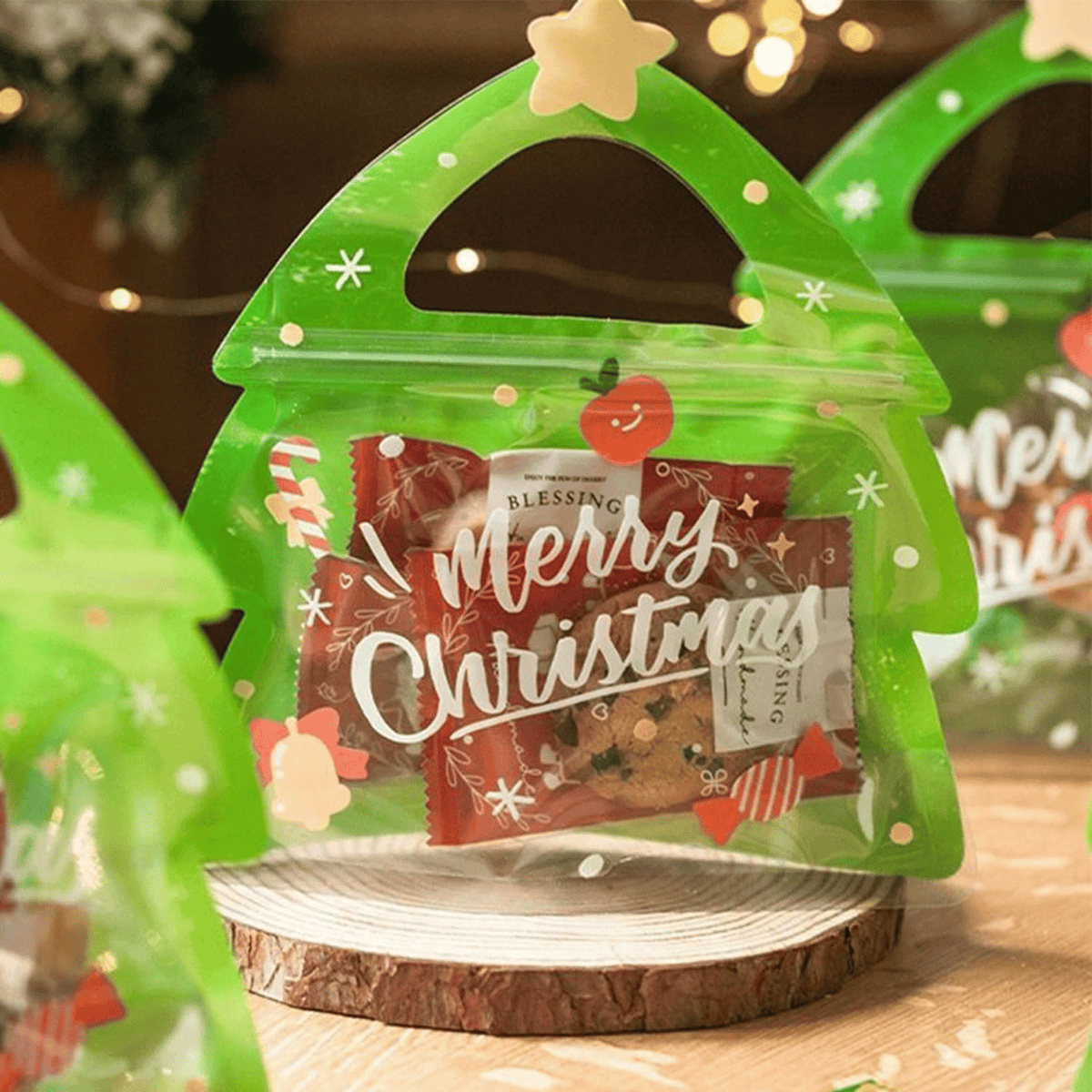 Keep Holiday Treats Fresh Instantly! Sealable Christmas Treat Bags