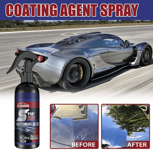 Shine Any Car Instantly! No-Water 3-in-1 Ceramic Coating Spray