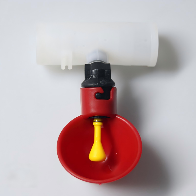Keep Poultry Hydrated Instantly! Automatic Gravity Waterer Cups
