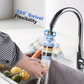 Purify Tap Water Instantly! No-Tool Multi-Layer Faucet Filter