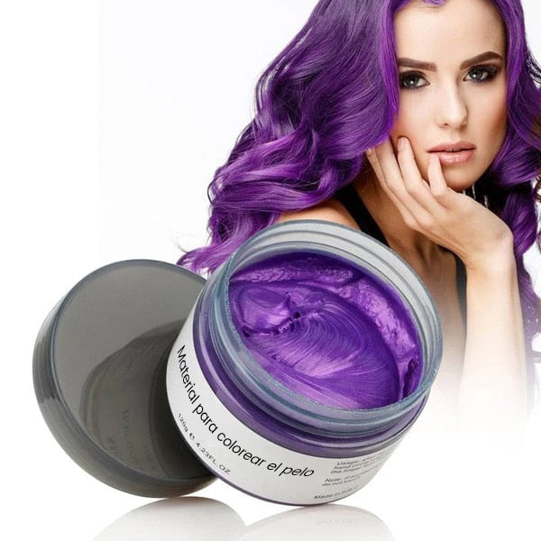 Vibrant Temporary Hair Color Cream – No-Damage & Easy Wash-Out