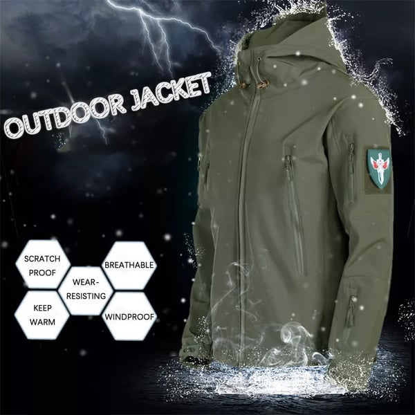 ⚡Last 12 Hours🔥50% OFF!🎉Windproof Waterproof Jacket