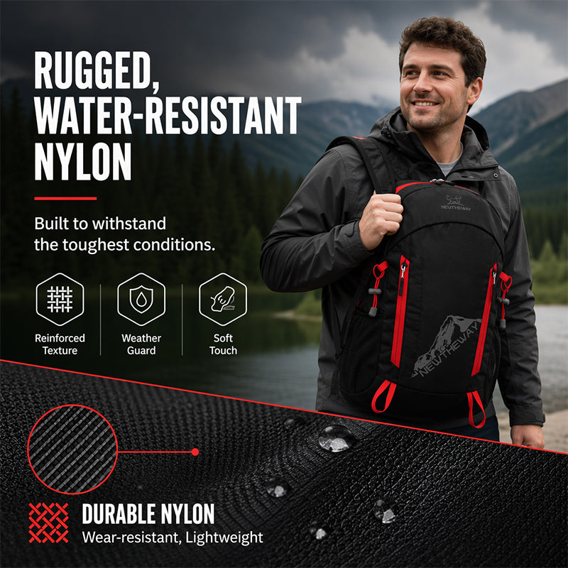 🏆 Last Day Special Price ! Foldable Waterproof Hiking Backpack – 7-Pocket & Ultra-Light Design
