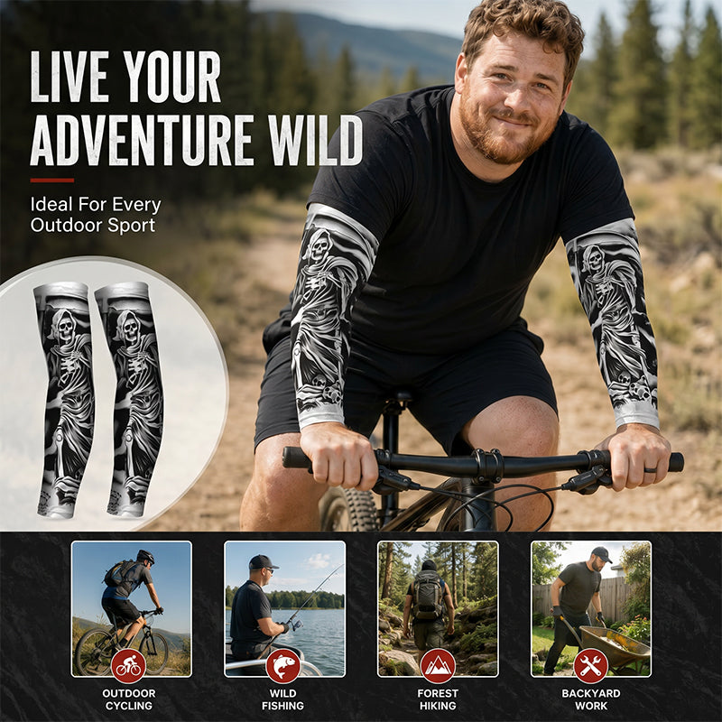 Sun-Protective & Breathable Tattoo Cooling Sleeve