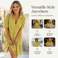 Cotton-Linen A-Line Dress – Breathable, Everyday Chic