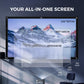 High Definition Projection Screen - 150-inch Diagonal with Matte White Surface for Crystal Clear Home Cinema Experience 🎬🌟