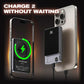 10000mAh Magnetic Wireless Power Bank | LED Display Built-in Stand 15W Fast Charge