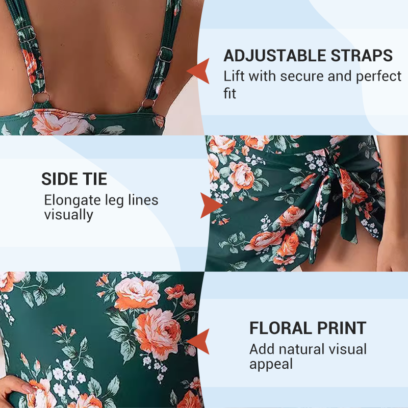 UV-Resistant One-Piece Swimsuit – Quick-Dry & Supportive Fit