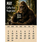2027 Bigfoot Wall Calendar – Funny & Unique Gift Design