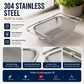 Dry Dishes Instantly! Stainless Steel Over-Sink Rack
