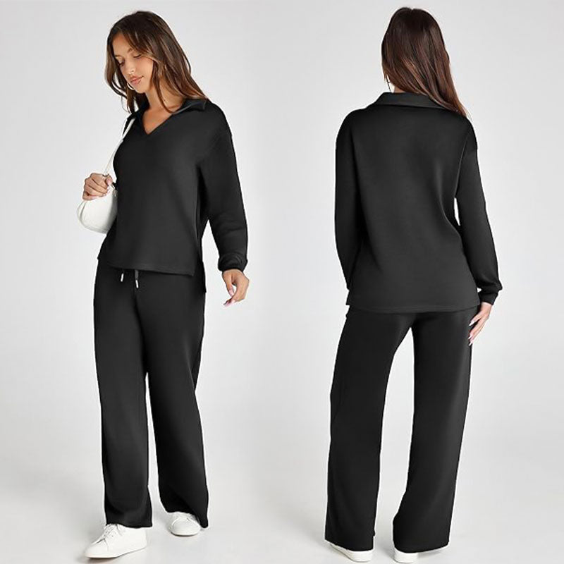 ☁️49% OFF!👍Women's 2 Piece Sets Outfits Casual Long Sleeve Sweatsuits Sets