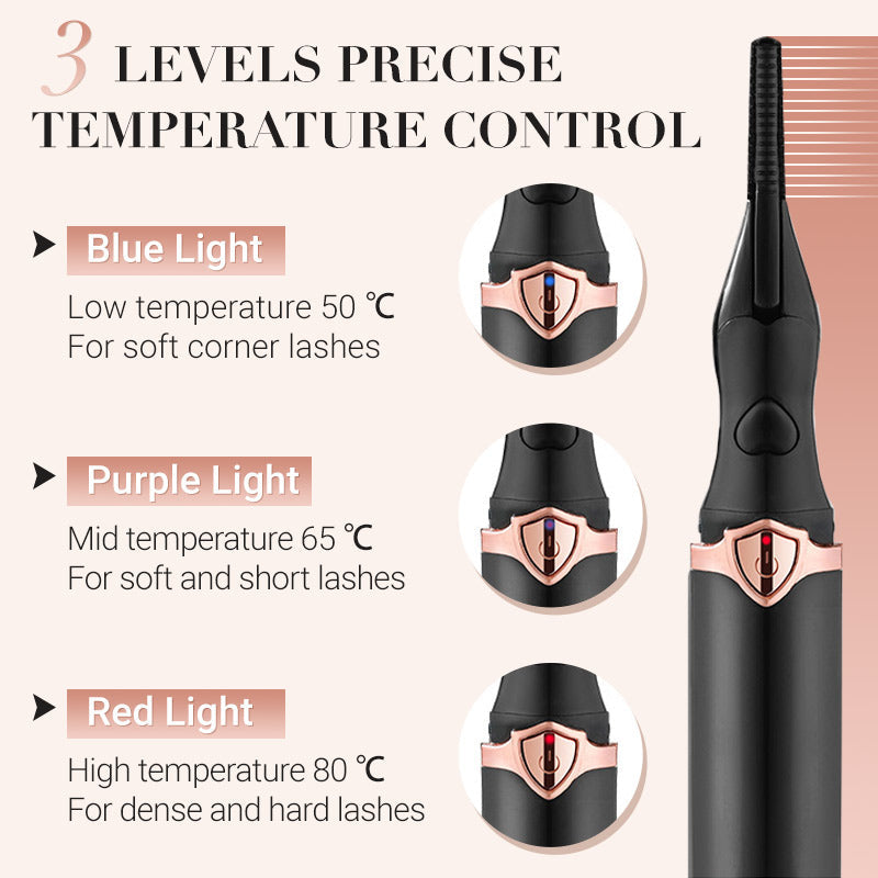 🔥 LIMITED-TIME 50% OFF! 💫 Heated Eyelash Curler – Long Lasting, Natural Lift, Gentle Use ✨